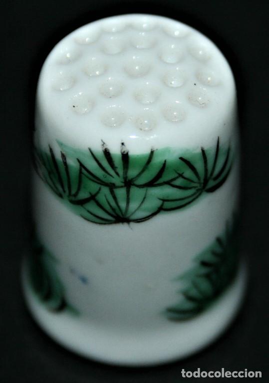 Coleccionismo de dedales: DEDAL DE PORCELANA - P&Aacute;JARO - Foto 2