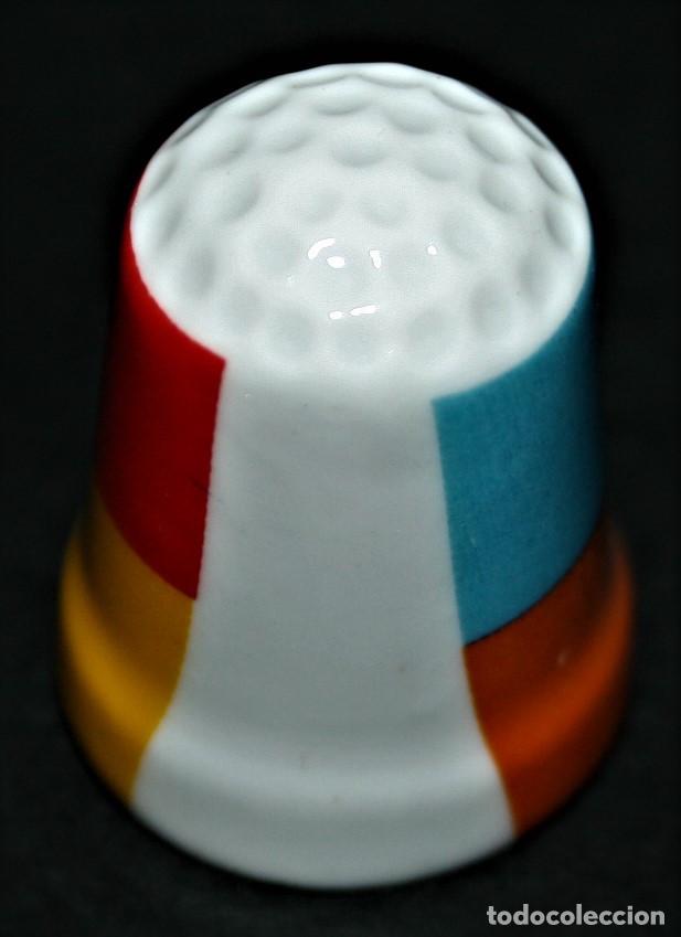 Coleccionismo de dedales: DEDAL DE PORCELANA - TORO - Foto 2