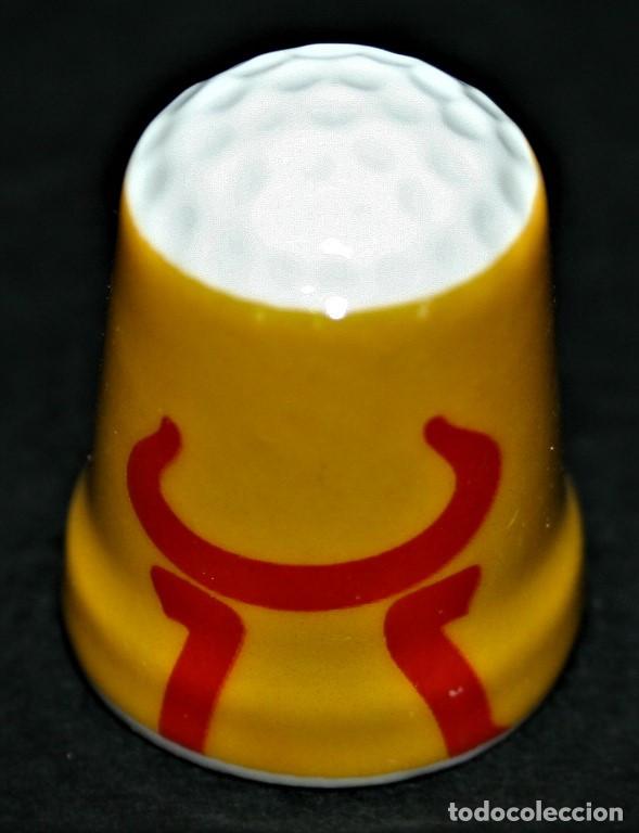 Coleccionismo de dedales: DEDAL DE PORCELANA - TORO - Foto 1