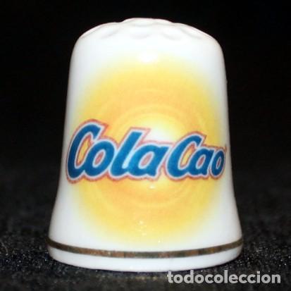 Coleccionismo de dedales: Dedal porcelana - COLA-CAO - Foto 1