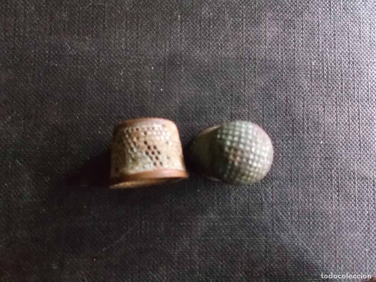 Coleccionismo de dedales: conjunto de 2 dedales mediavales - Foto 6