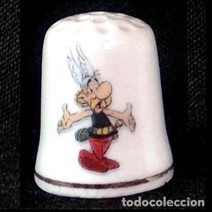 Coleccionismo de dedales: Dedal porcelana - Asterix - Foto 1