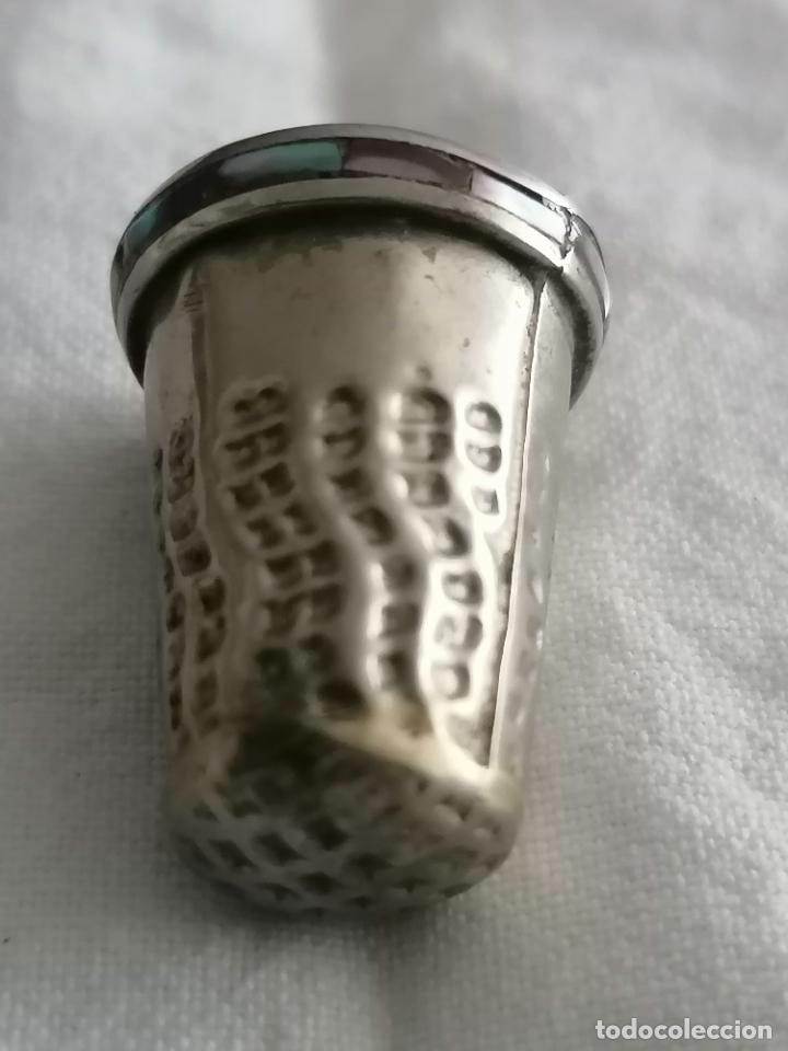 Coleccionismo de dedales: DEDAL DE COLECCION, ALPACA - Foto 2
