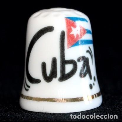Coleccionismo de dedales: Dedal porcelana - CUBA - Foto 1