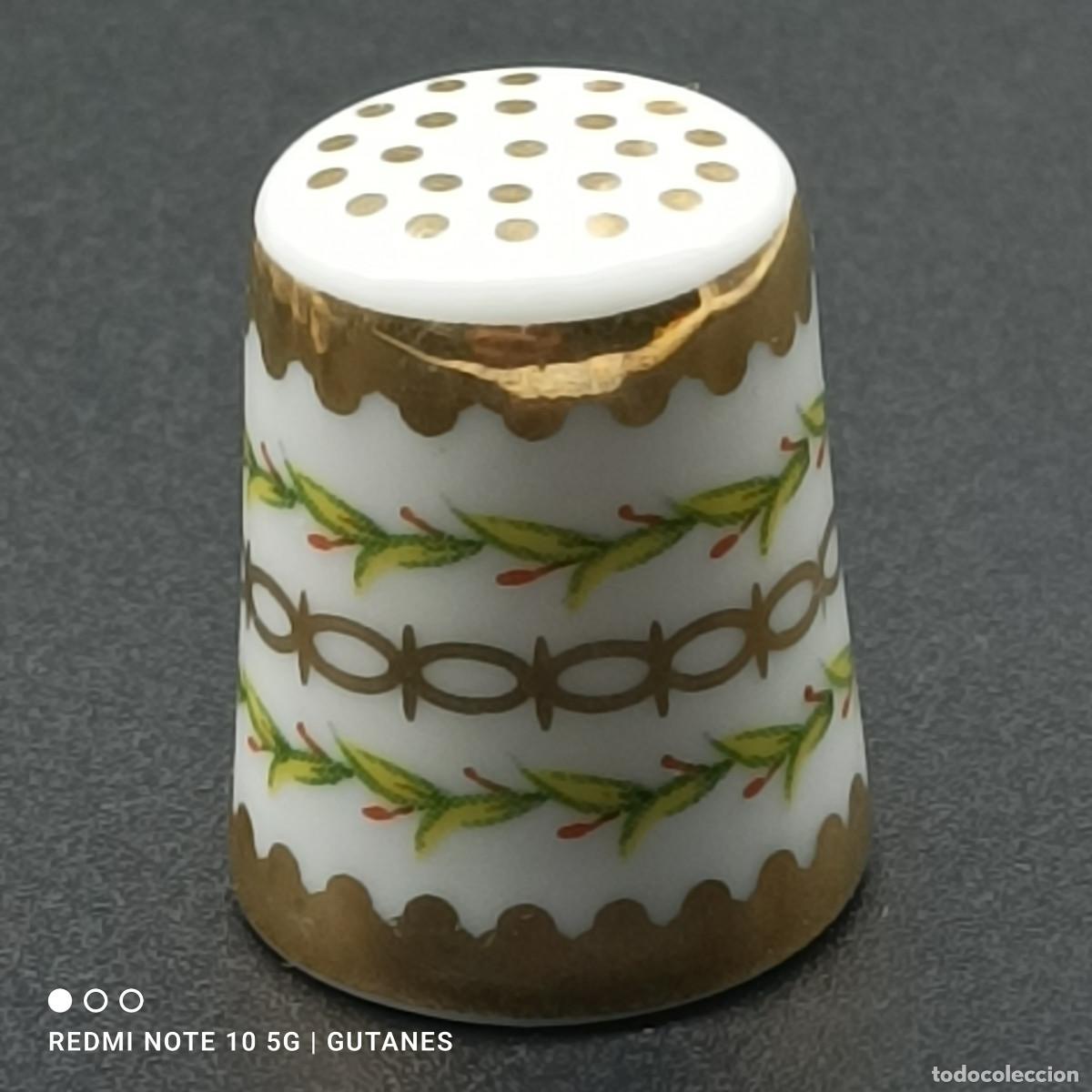 Coleccionismo de dedales: DEDAL DE PORCELANA - Foto 1