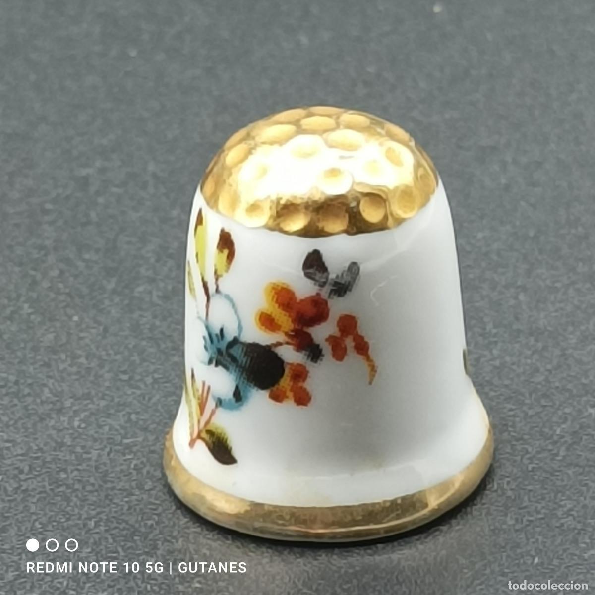 Coleccionismo de dedales: DEDAL DE PORCELANA - Foto 1