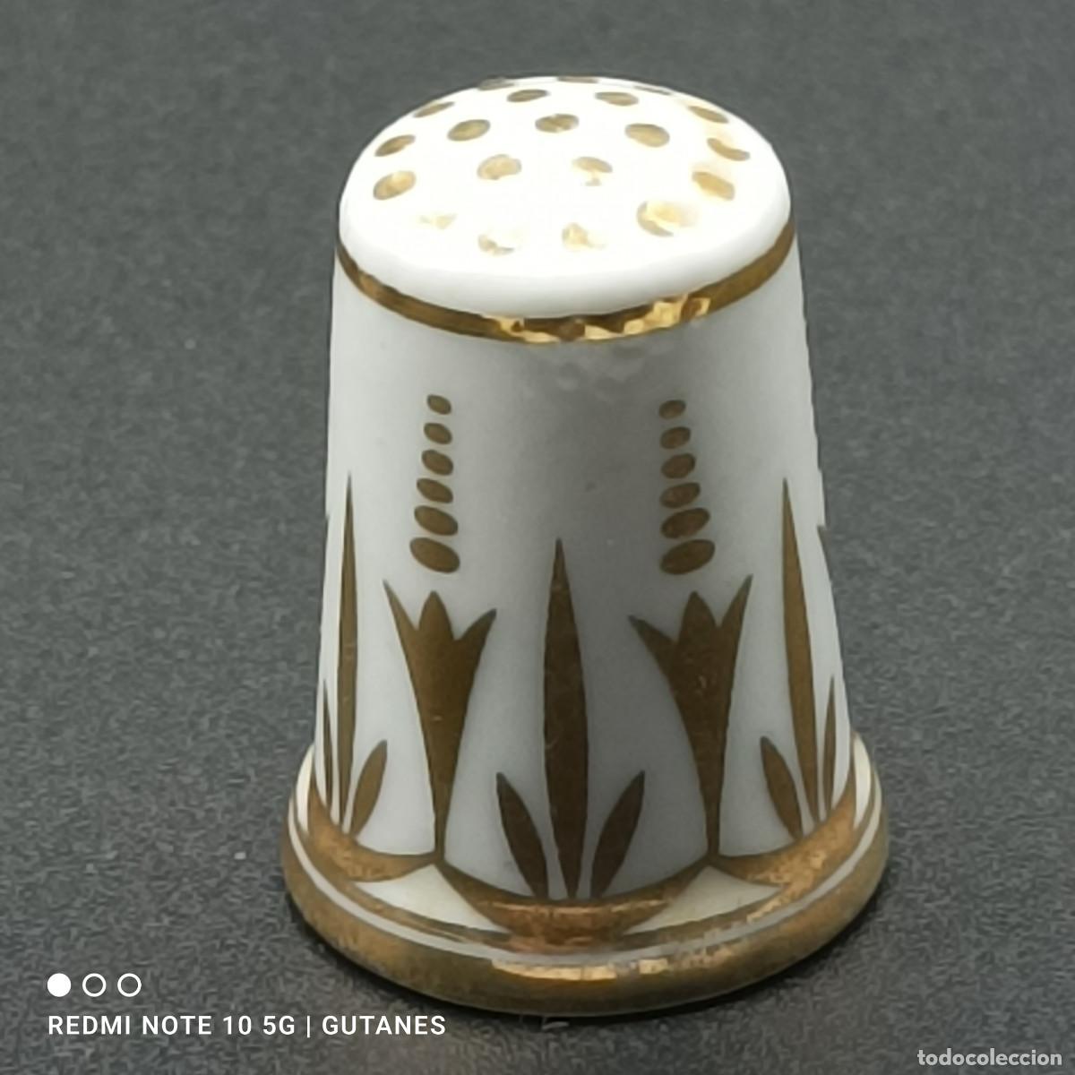 Coleccionismo de dedales: DEDAL DE PORCELANA - Foto 1