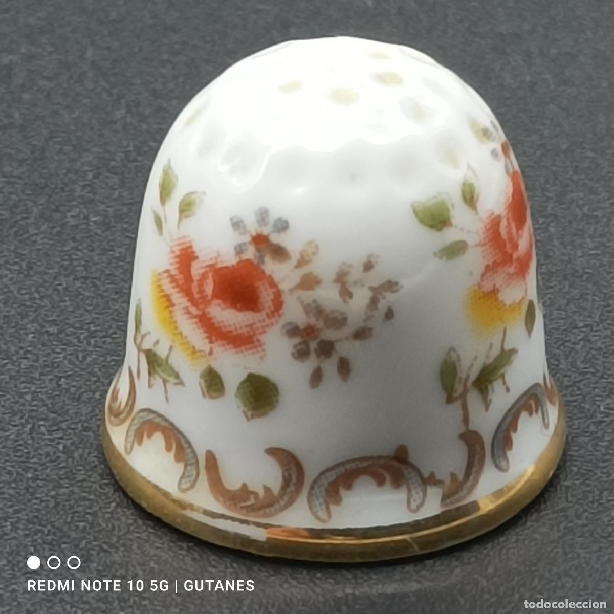 Coleccionismo de dedales: DEDAL DE PORCELANA - Foto 1