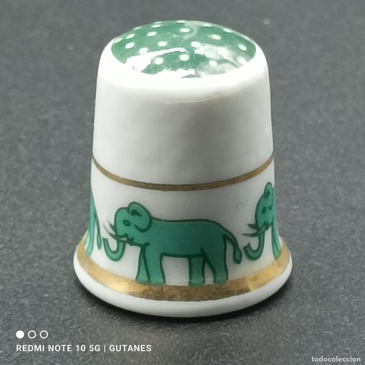 Coleccionismo de dedales: DEDAL DE PORCELANA - Foto 1