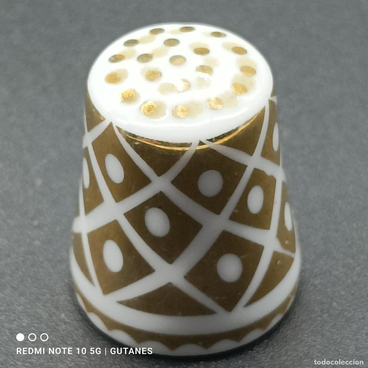 Coleccionismo de dedales: DEDAL DE PORCELANA - Foto 1
