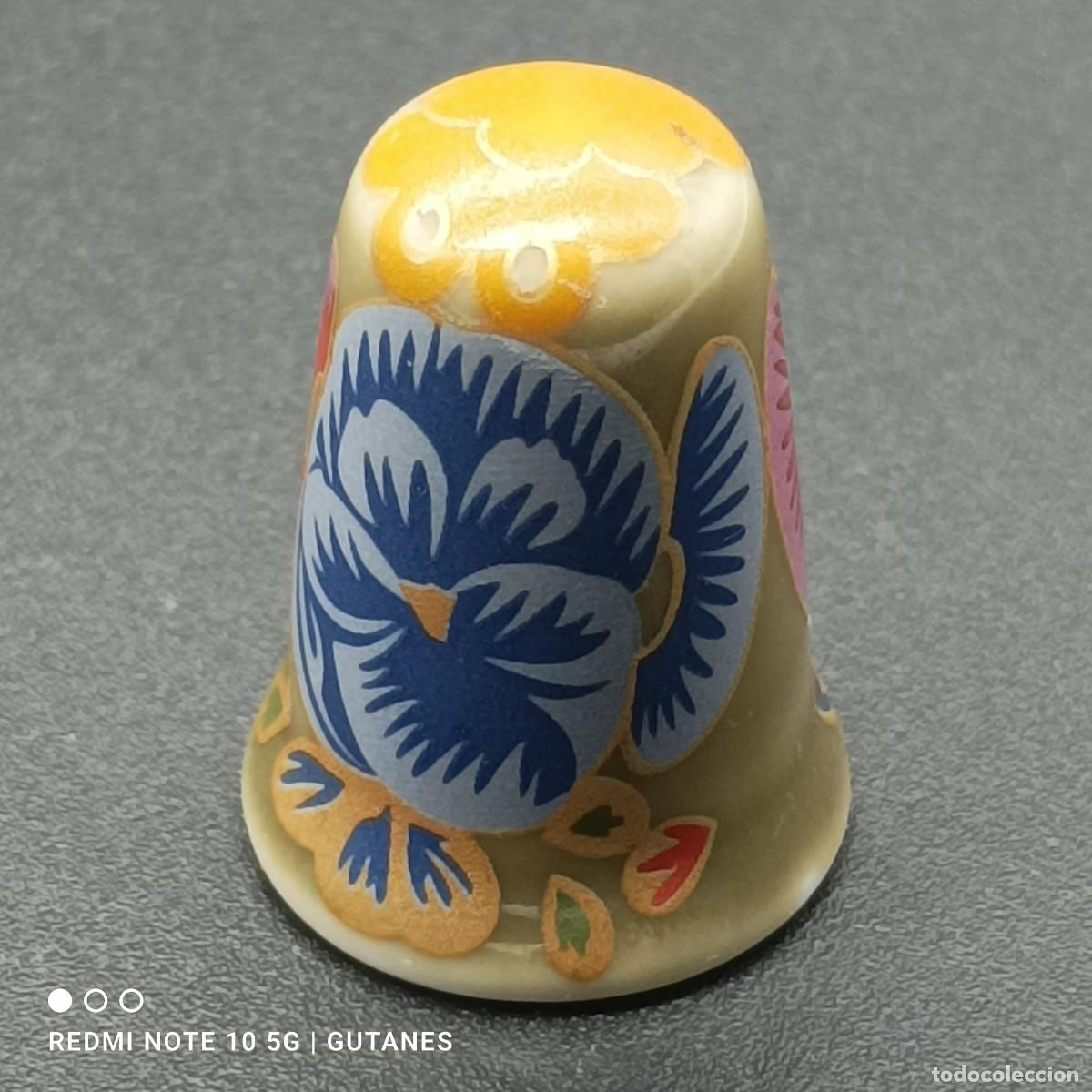 Coleccionismo de dedales: DEDAL DE PORCELANA - Foto 1