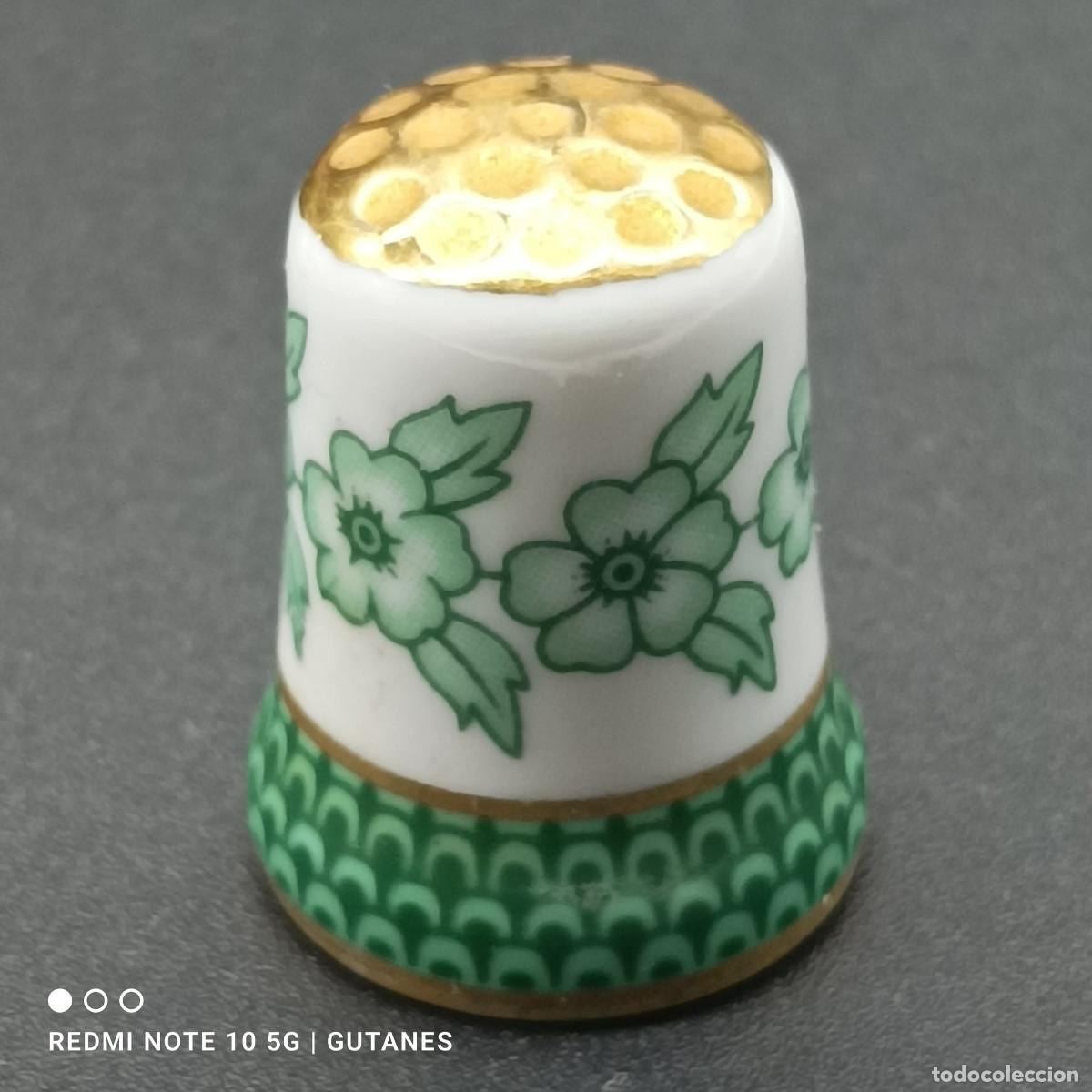 Coleccionismo de dedales: DEDAL DE PORCELANA - Foto 1