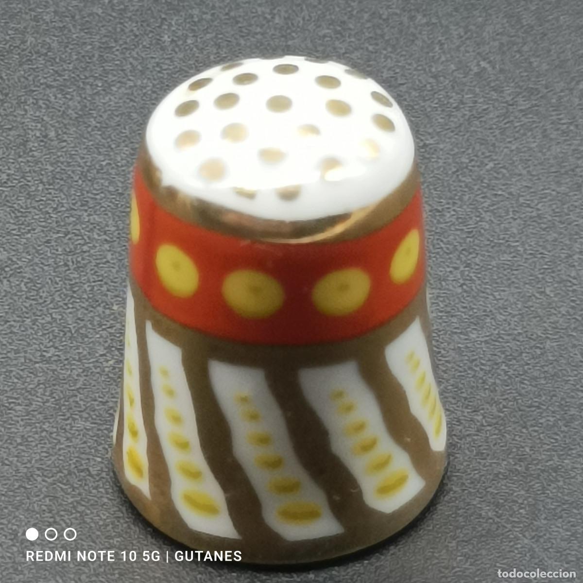 Coleccionismo de dedales: DEDAL DE PORCELANA - Foto 1