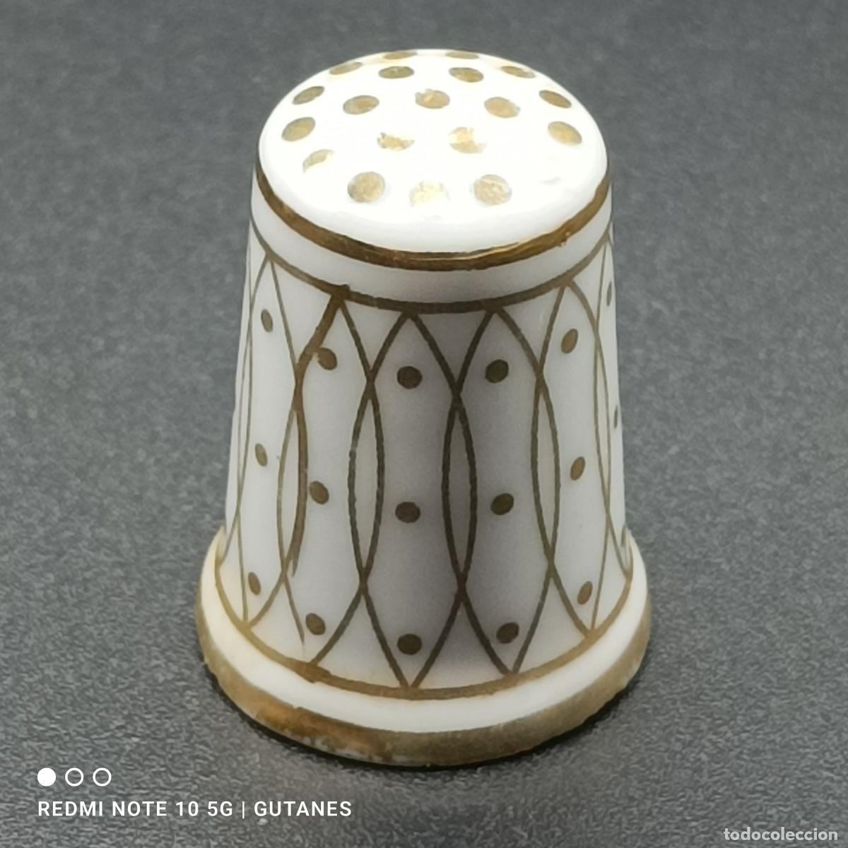 Coleccionismo de dedales: DEDAL DE PORCELANA - Foto 1