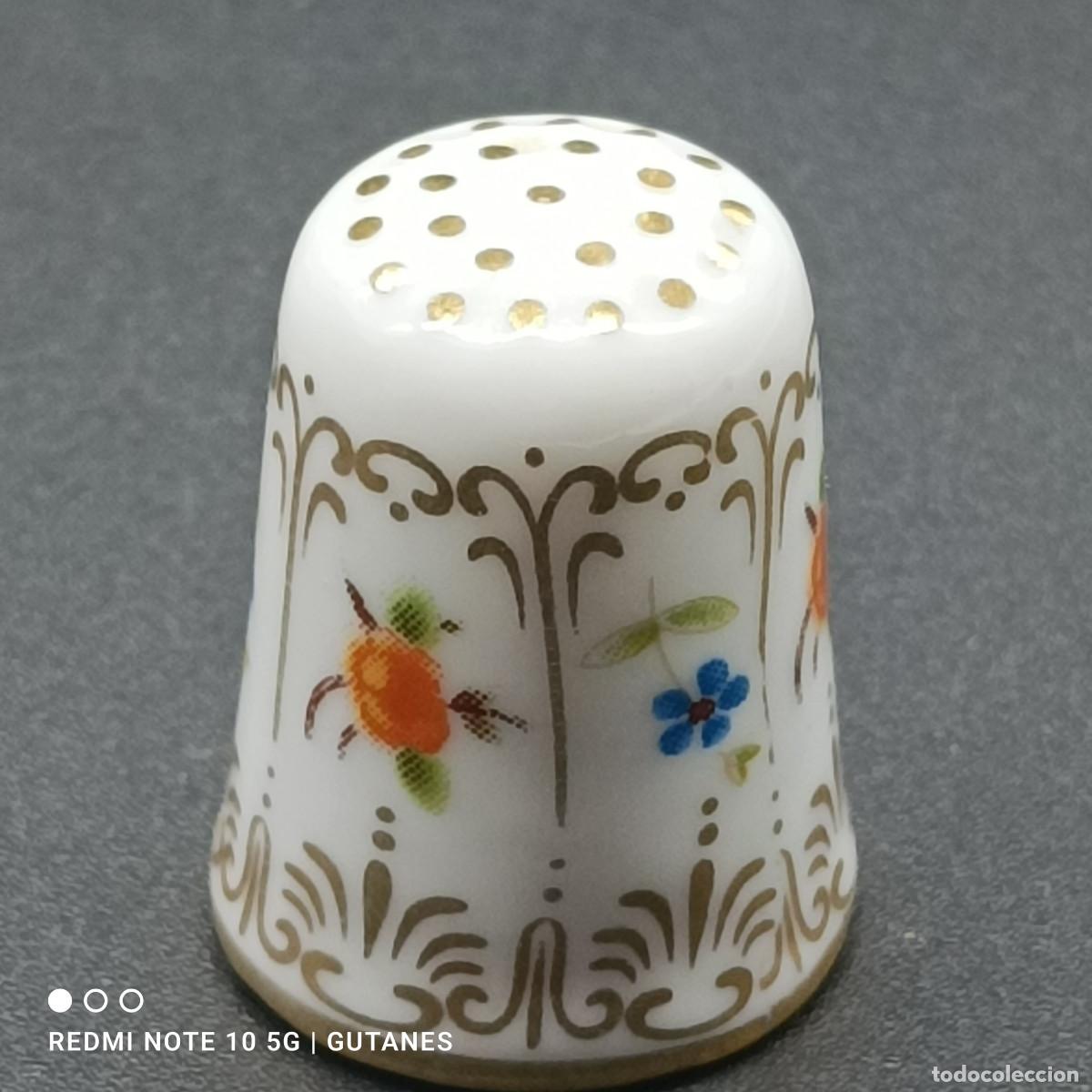 Coleccionismo de dedales: DEDAL DE PORCELANA - Foto 1