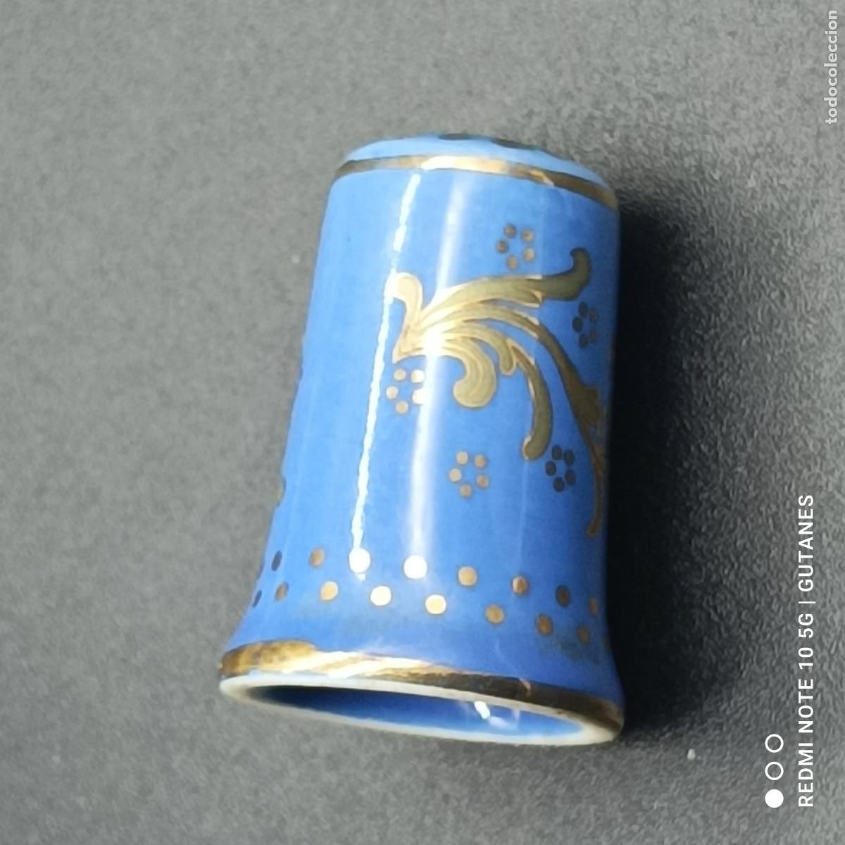 Coleccionismo de dedales: DEDAL DE PORCELANA - Foto 1