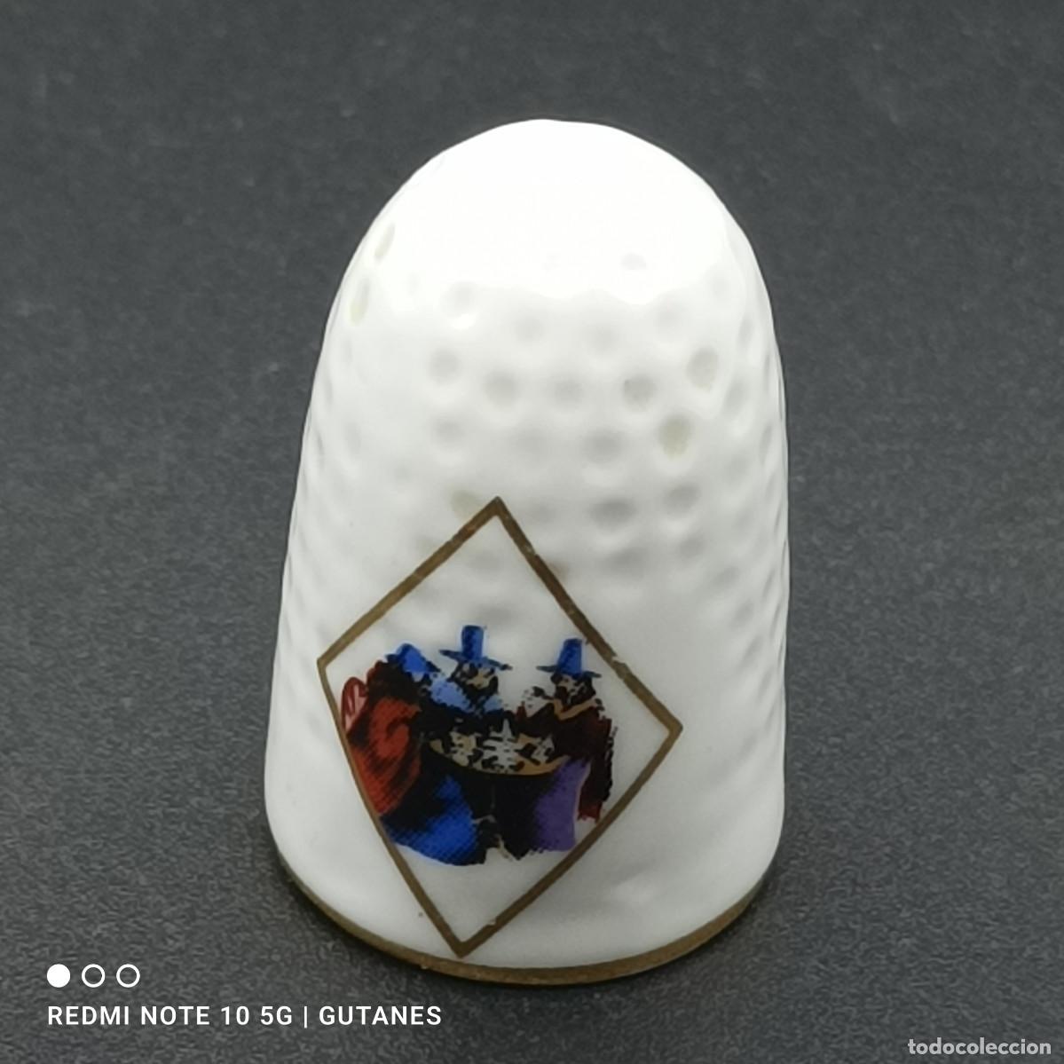 Coleccionismo de dedales: DEDAL DE PORCELANA - Foto 1
