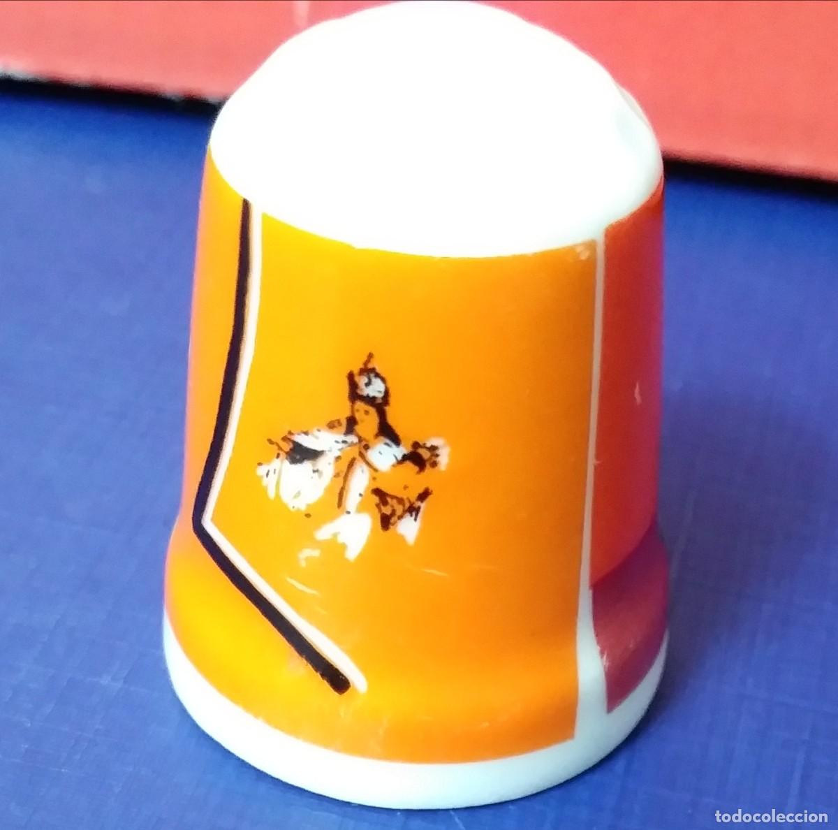 Coleccionismo de dedales: DEDAL DE PORCELANA - CONIL - Foto 3