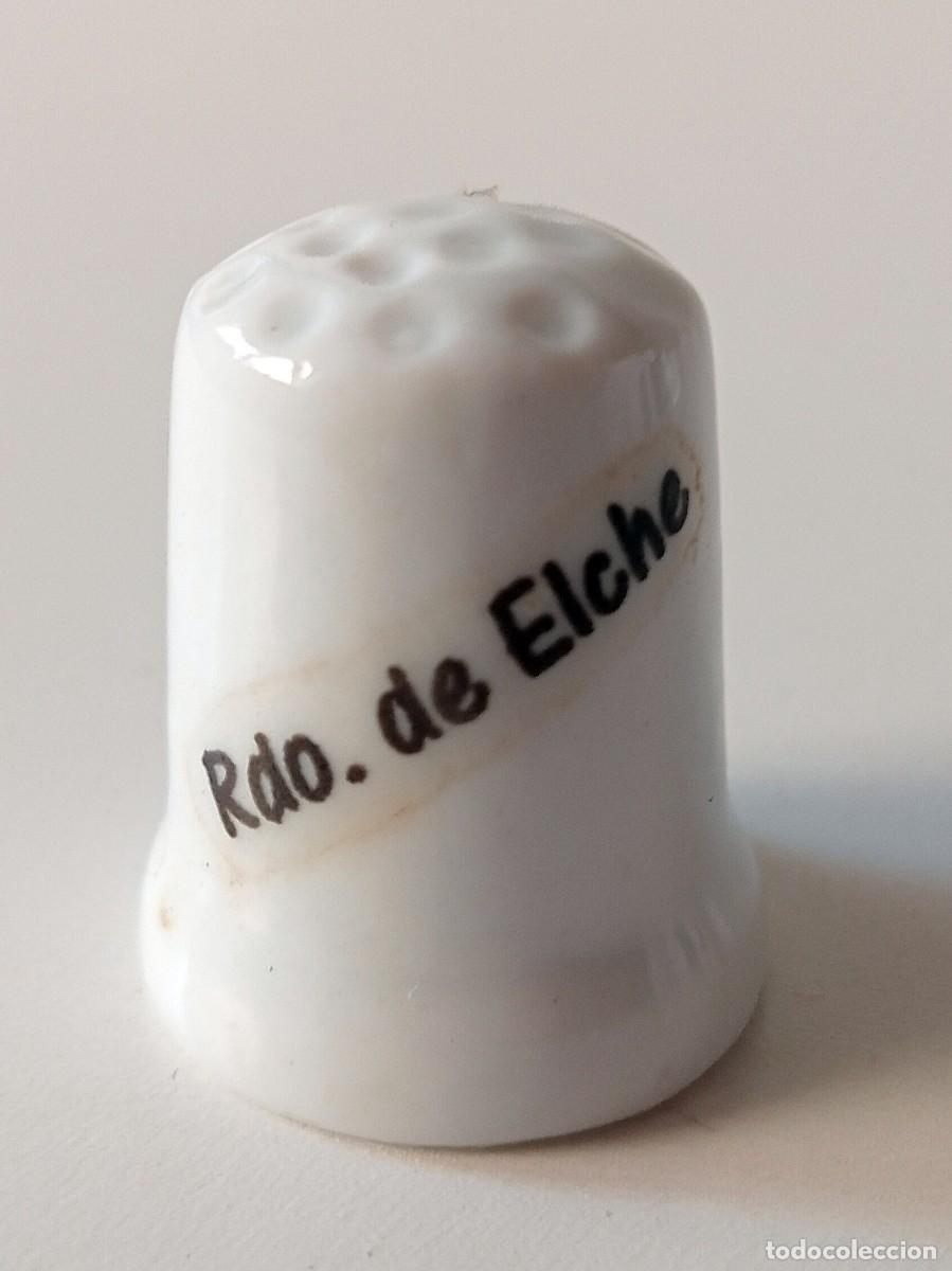 Coleccionismo de dedales: DEDAL RECUERDO DE ELCHE - Foto 2