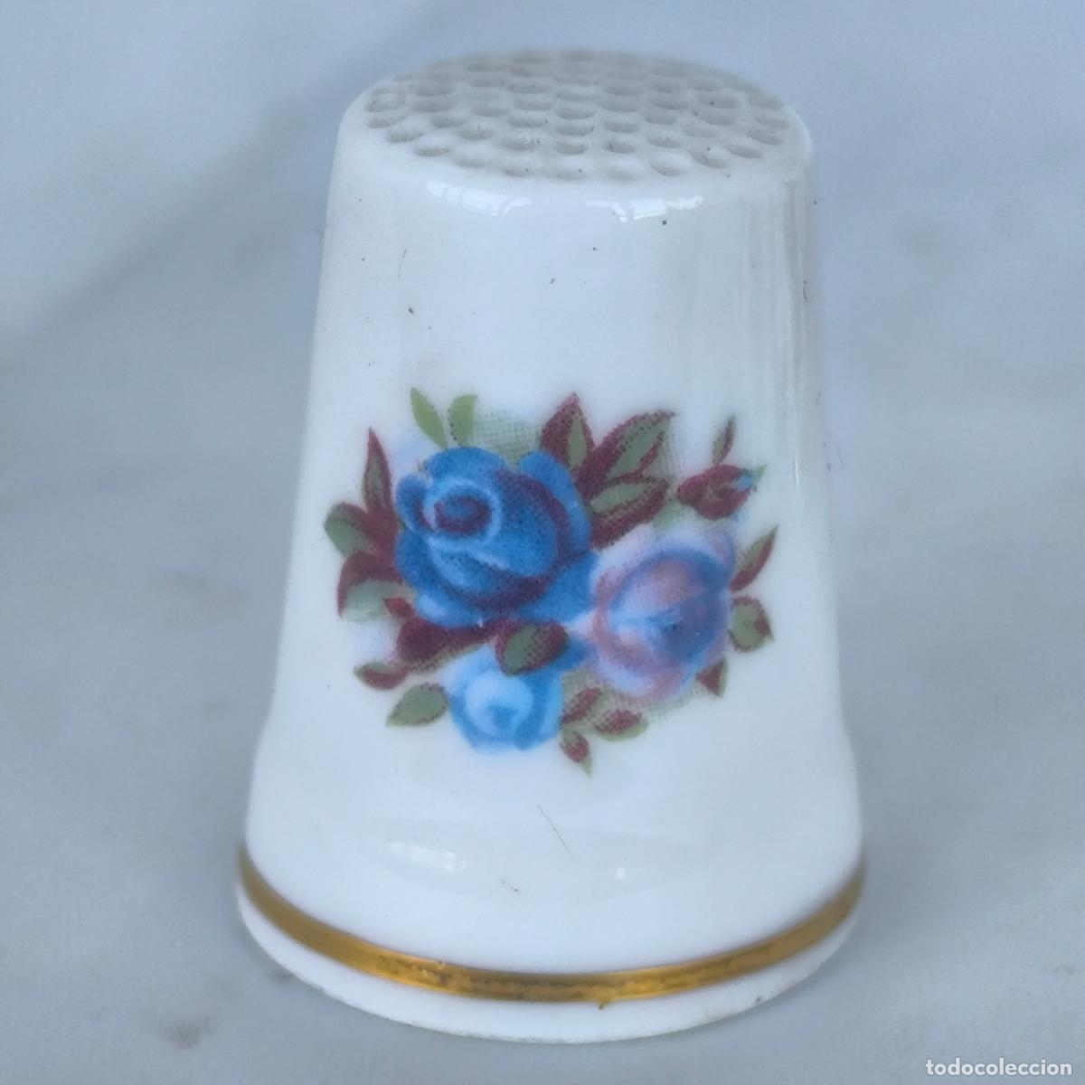 Coleccionismo de dedales: Dedal royal albert moonlight rose Inglaterra - Foto 2