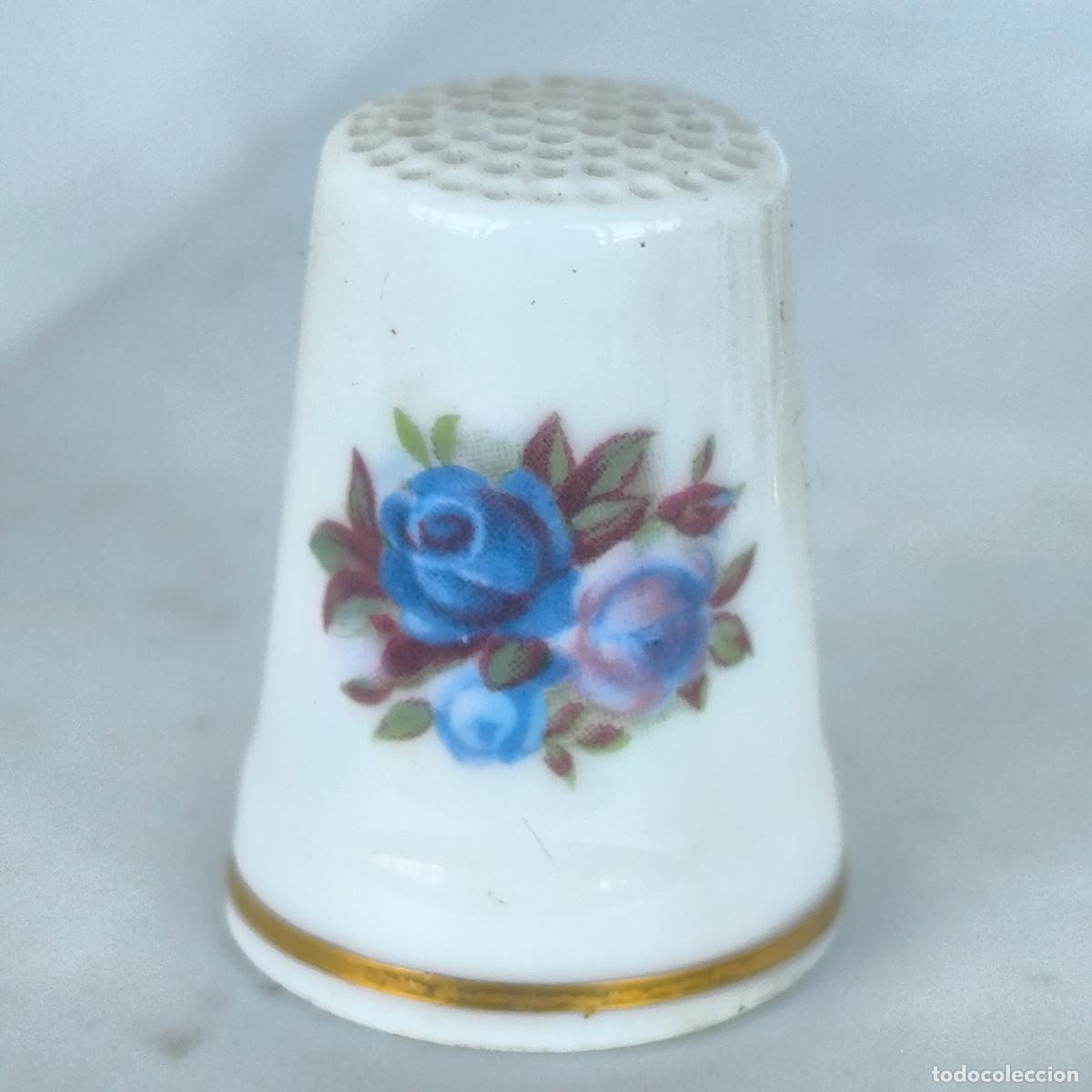 Coleccionismo de dedales: Dedal royal albert moonlight rose Inglaterra - Foto 1