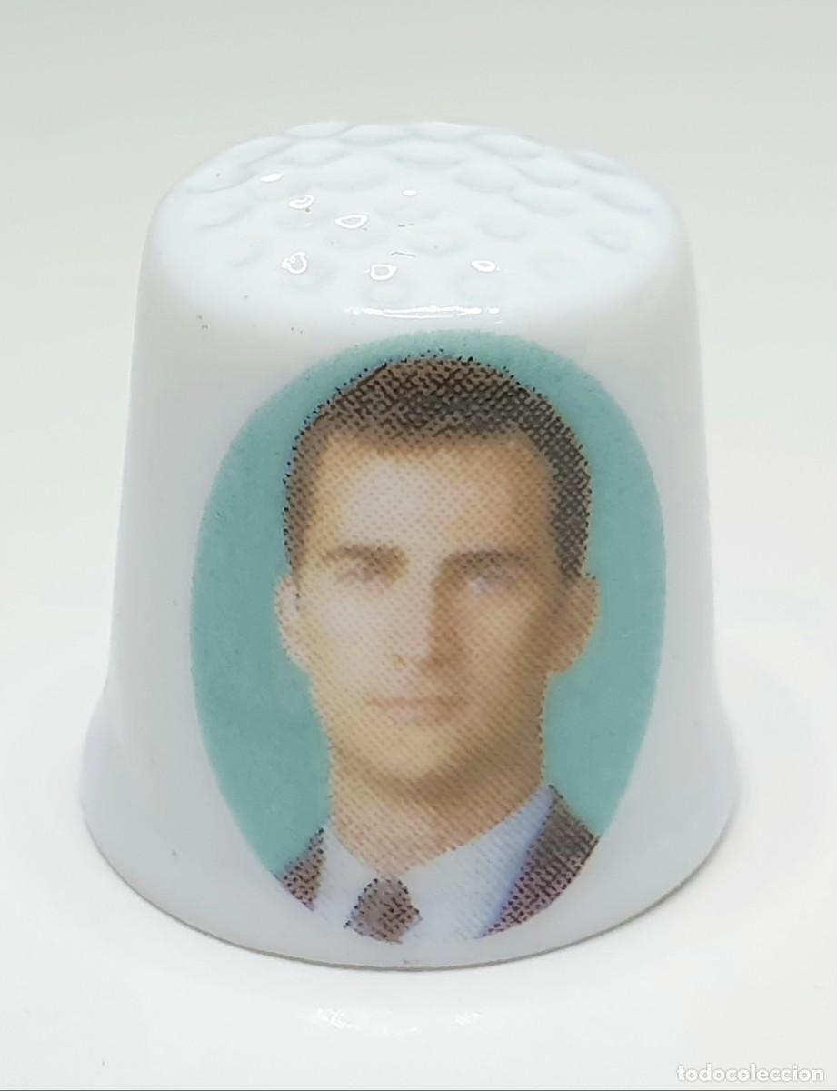 Coleccionismo de dedales: FELIPE VI *** DEDAL DE PORCELANA - Foto 1