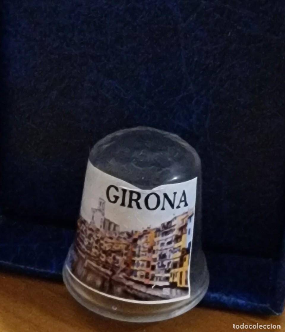 Coleccionismo de dedales: dedal rdo. de Girona - Foto 1