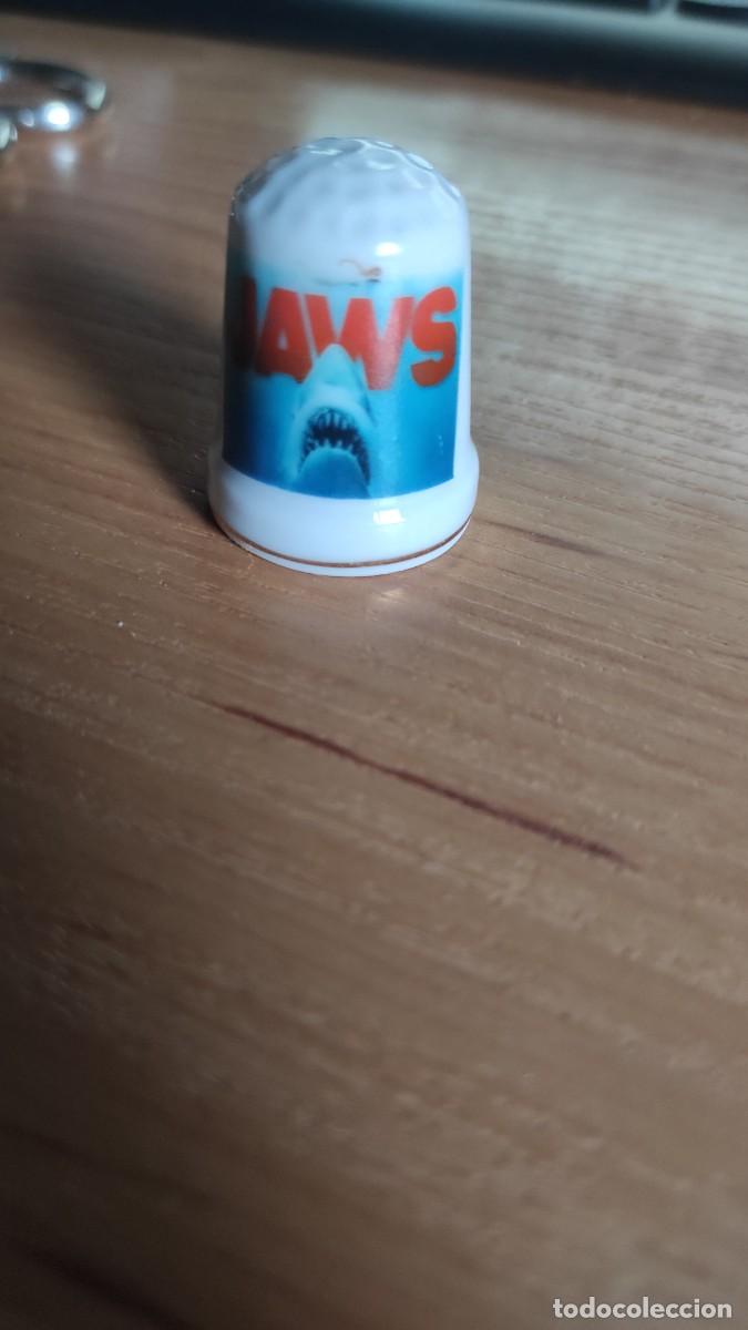 Coleccionismo de dedales: Dedal Tibur&oacute;n. Jaws. - Foto 1
