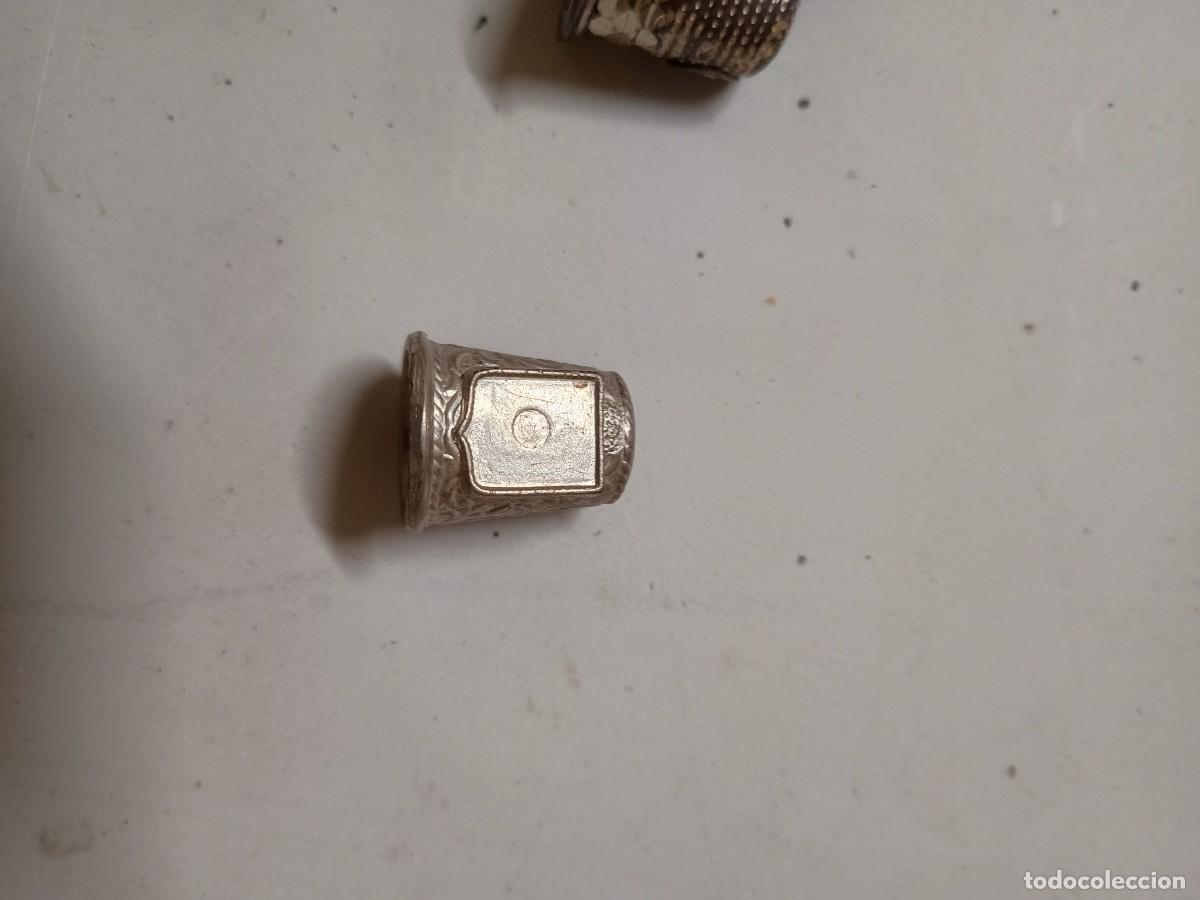 Coleccionismo de dedales: Lote de tres dedales - Foto 3