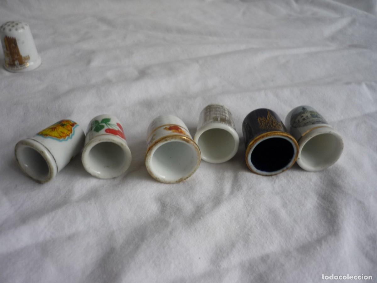 Coleccionismo de dedales: 17 dedales de porcelana - Foto 9
