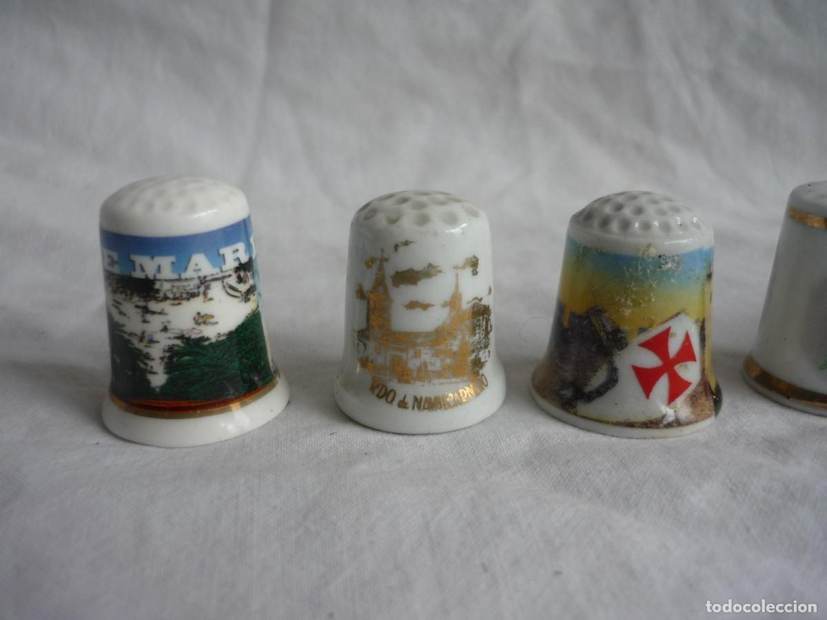 Coleccionismo de dedales: 17 dedales de porcelana - Foto 11