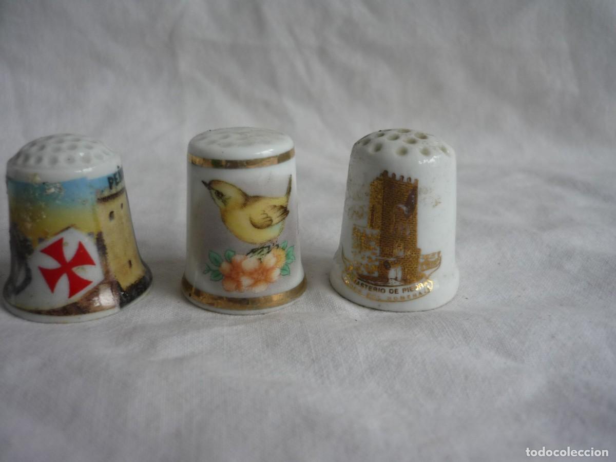 Coleccionismo de dedales: 17 dedales de porcelana - Foto 12