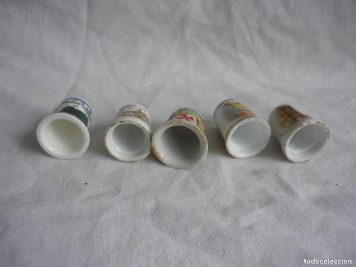 Coleccionismo de dedales: 17 dedales de porcelana - Foto 13