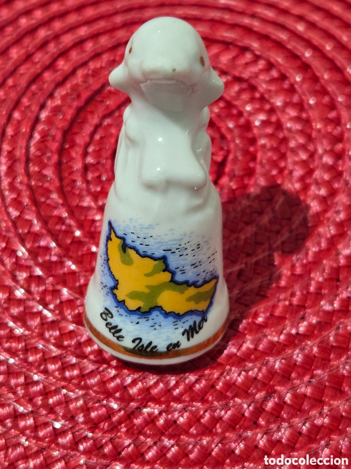 Coleccionismo de dedales: Dedal porcelana colecci&oacute;n - Foto 2