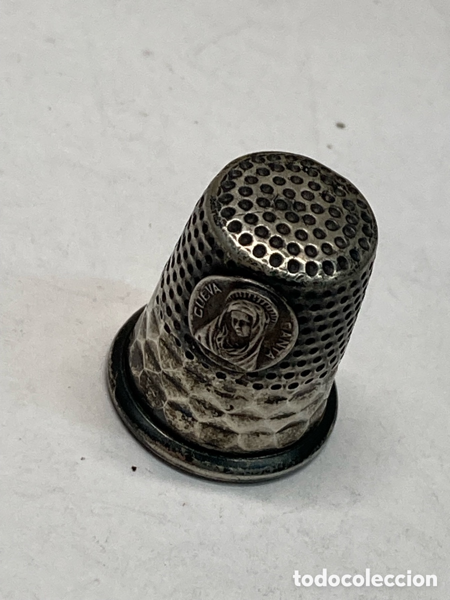 Coleccionismo de dedales: Dedal de plata antiguo /dedal1 - Foto 1