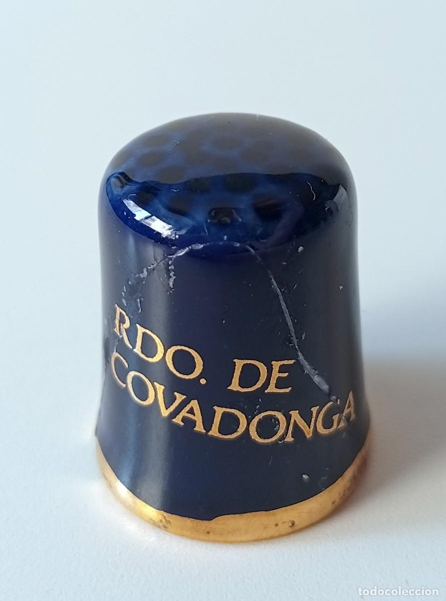 Coleccionismo de dedales: DEDAL RECUERDO DE COVADONGA - Foto 1