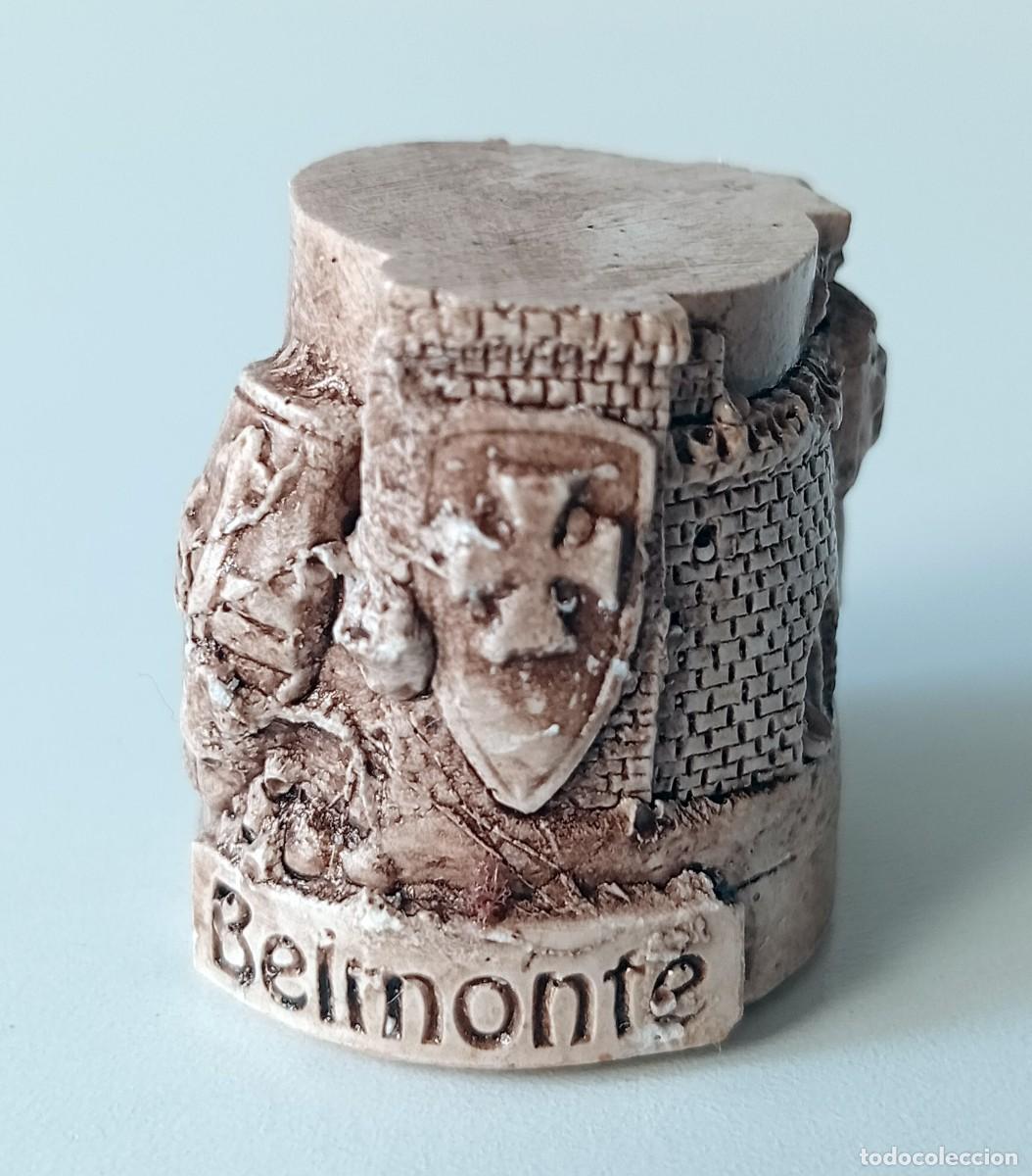 Coleccionismo de dedales: DEDAL RECUERDO DE BELMONTE - Foto 1