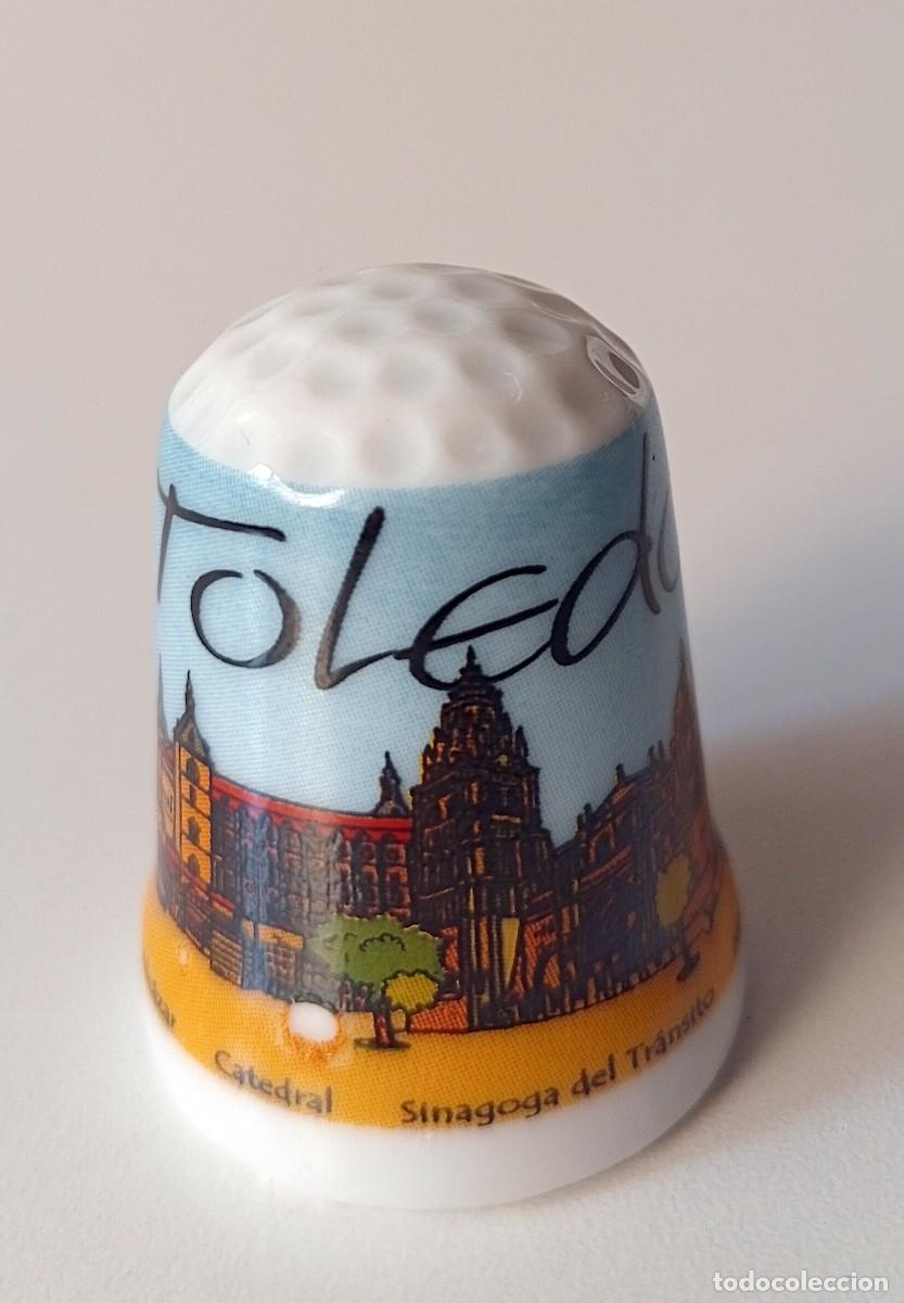 Coleccionismo de dedales: DEDAL RECUERDO DE TOLEDO - Foto 1