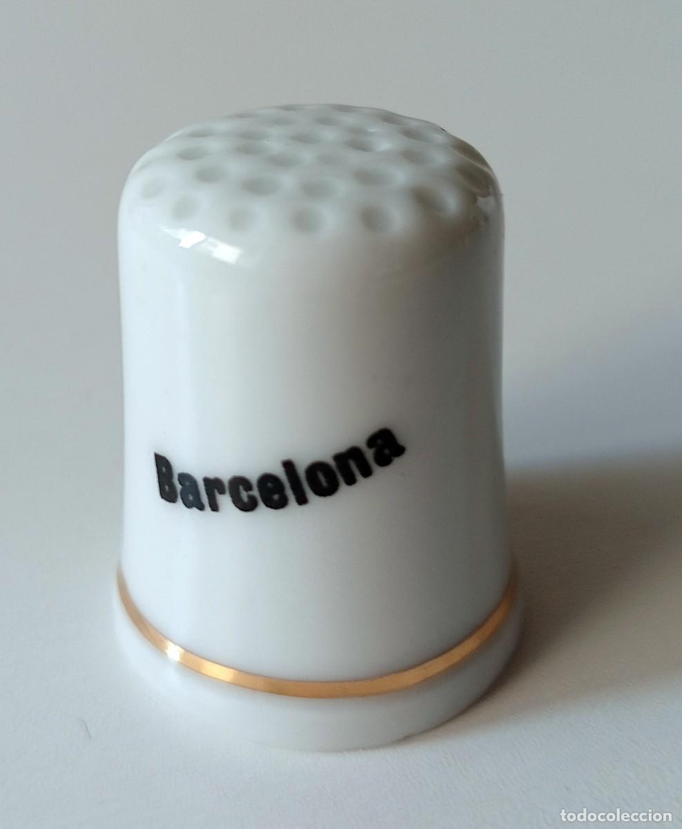 Coleccionismo de dedales: DEDAL RECUERDO DE BARCELONA (COL&Oacute;N) - Foto 2
