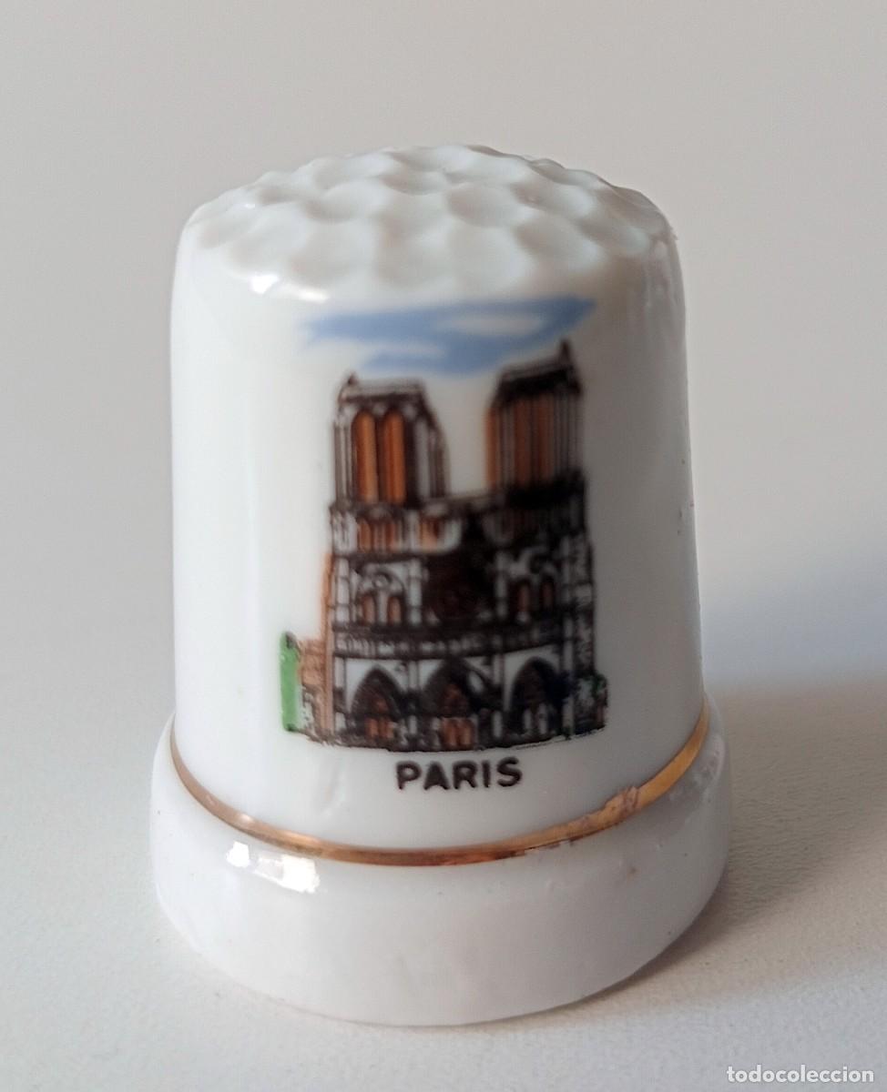 Coleccionismo de dedales: DEDAL RECUERDO DE PARIS - Foto 1