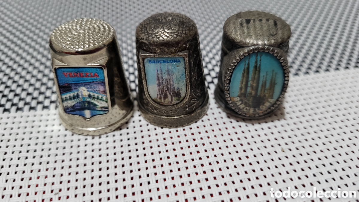Coleccionismo de dedales: Lote dedales colecci&oacute;n - Foto 1