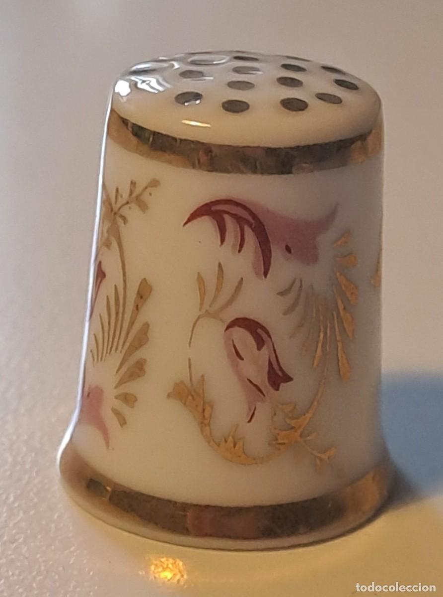 Coleccionismo de dedales: DEDAL PORCELANA DECORADO - Foto 2