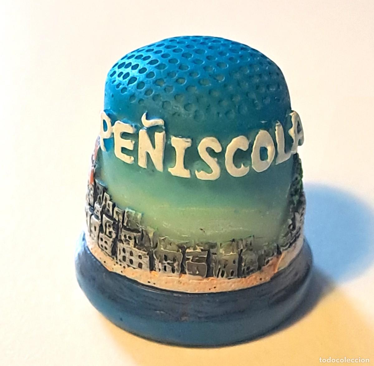 Coleccionismo de dedales: DEDAL RECUERDO PE&Ntilde;ISCOLA - Foto 1