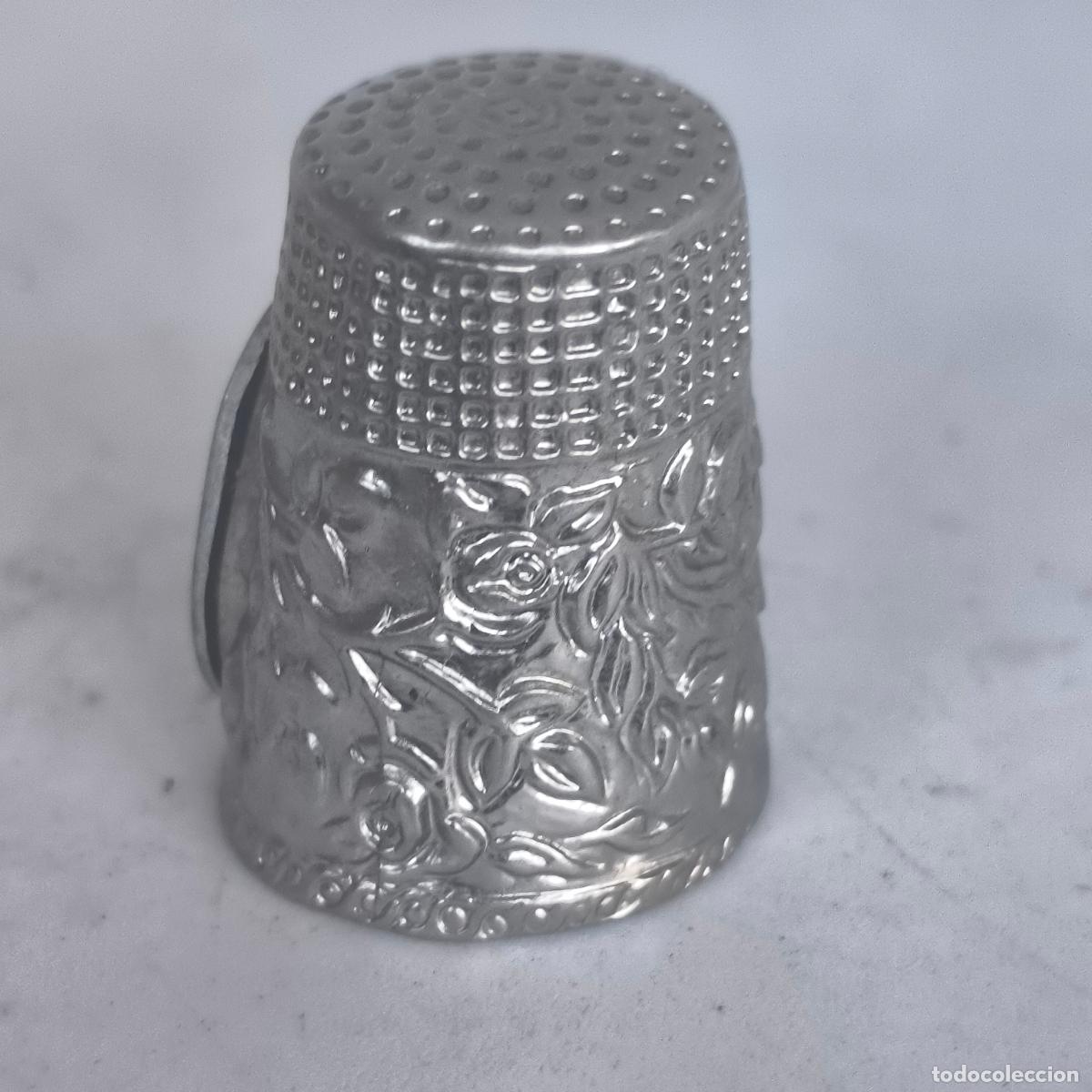 Coleccionismo de dedales: Dedal aluminio virgen - Foto 2