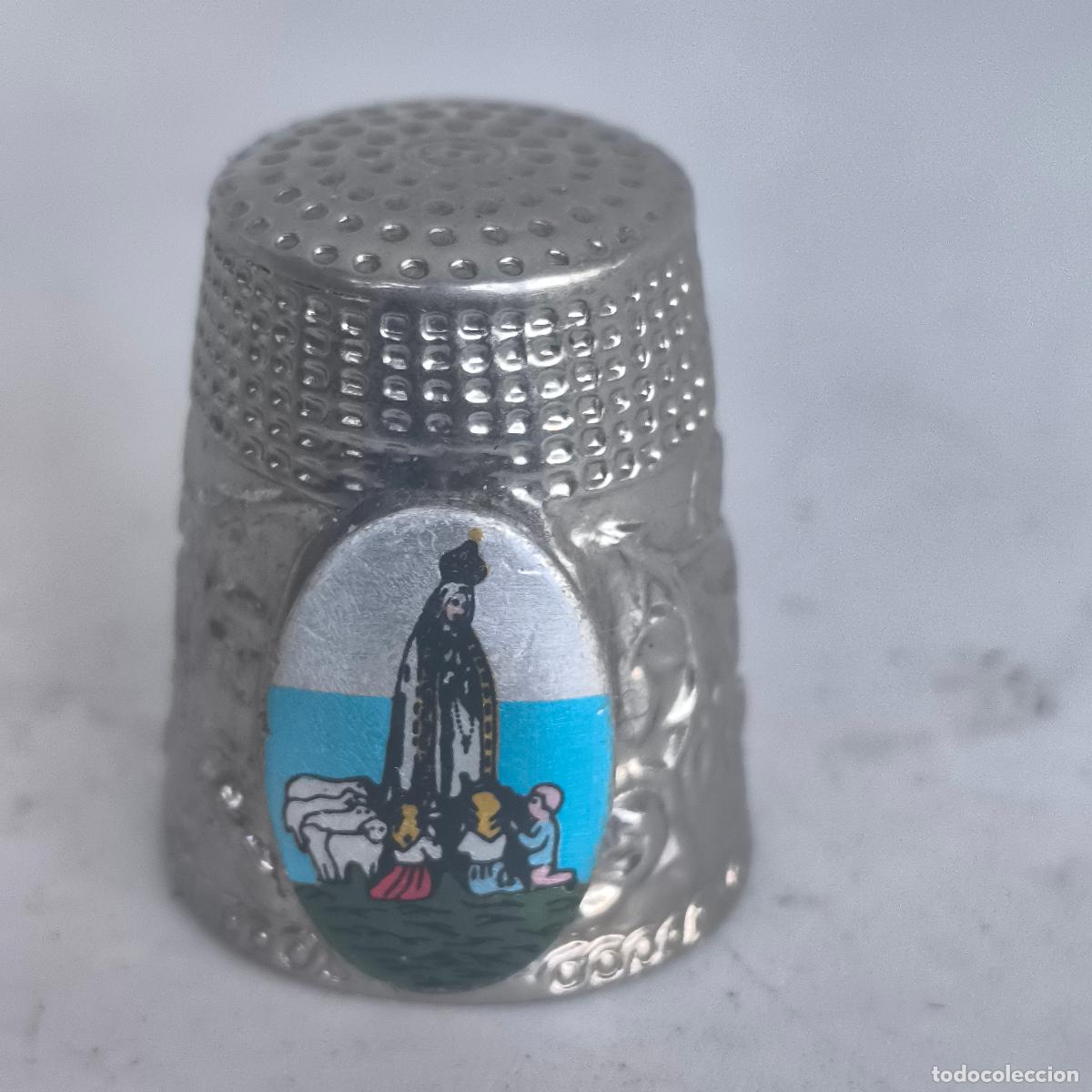 Coleccionismo de dedales: Dedal aluminio virgen - Foto 1