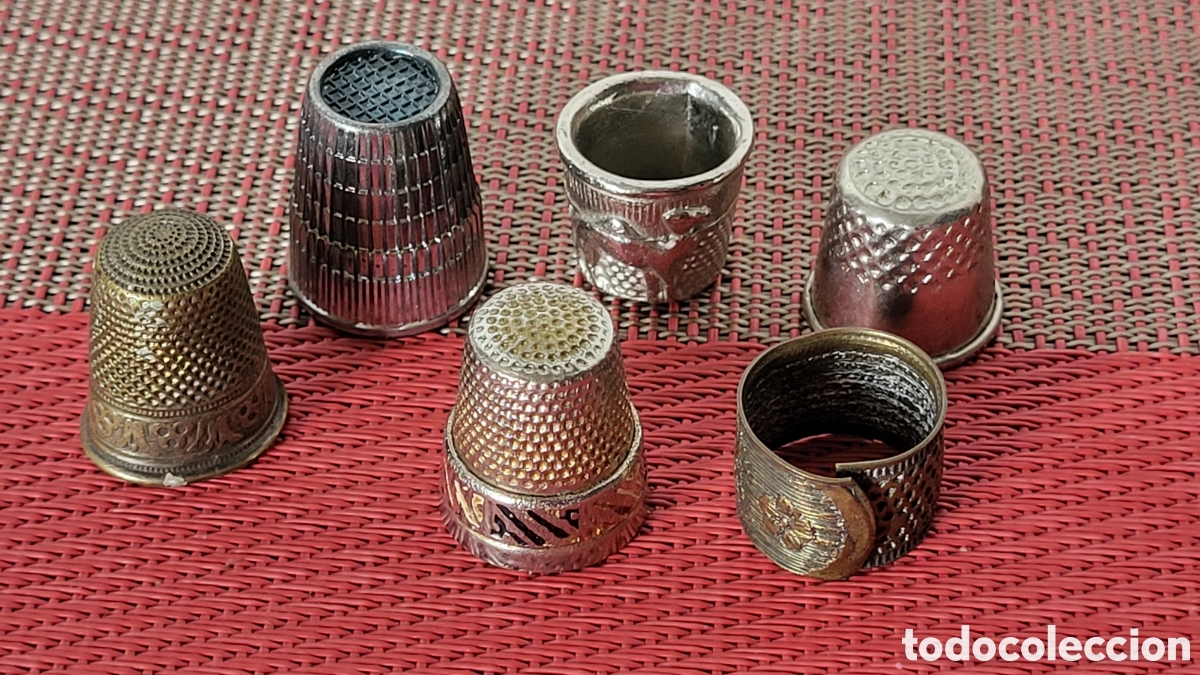 Coleccionismo de dedales: Lote varios dedales colecci&oacute;n - Foto 3
