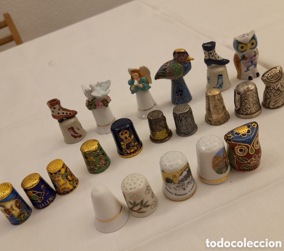 Coleccionismo de dedales: Colecci&oacute;n de dedales - Foto 1