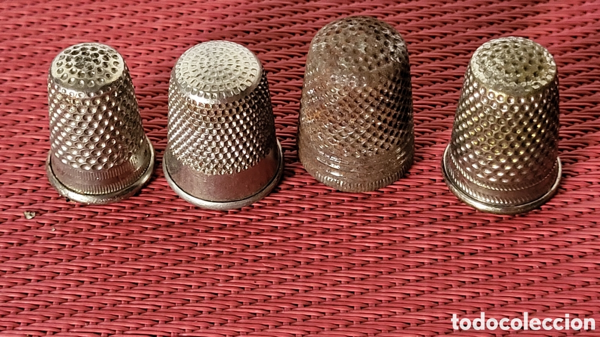 Coleccionismo de dedales: Antiguos dedales colecci&oacute;n - Foto 1