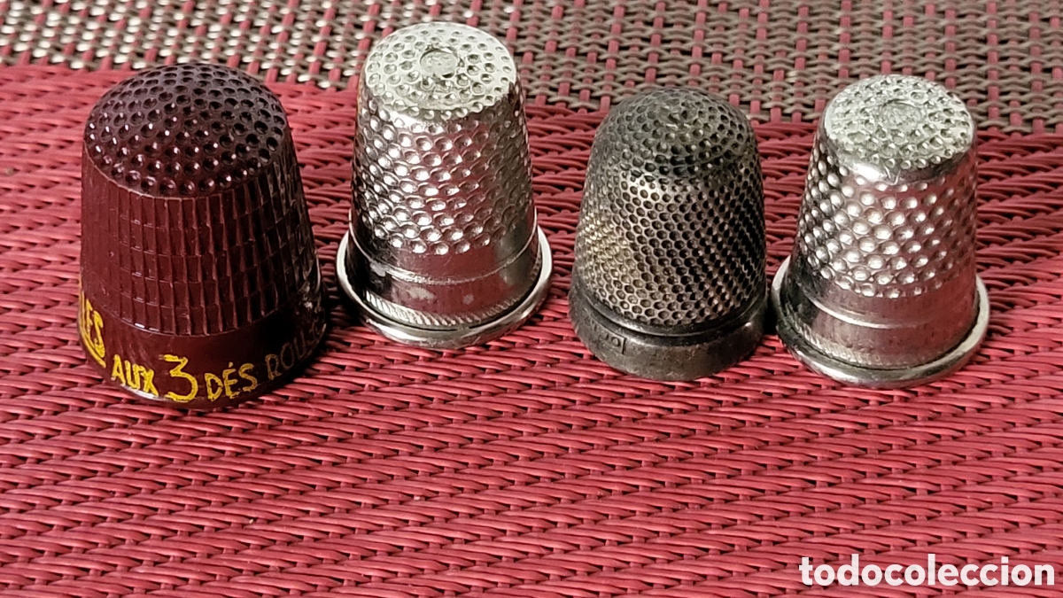 Coleccionismo de dedales: Antiguos dedales colecci&oacute;n - Foto 1