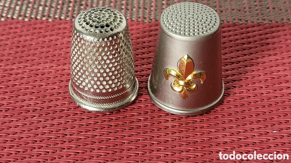 Coleccionismo de dedales: Antiguos dedales colecci&oacute;n - Foto 1